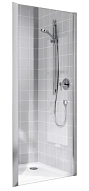 CADA XS CK TWD 02520 VPK Боковая стенка для комбинации с дверью 220-270/2000, профиль серебро/глянец + стекло прозрачное ESG с покрытием CADAClean 500_191_1429193